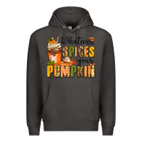 Smoke whatever spices your pumpkin Premium Hoodie - MaliasSmallBusiness
