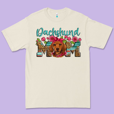 Dachshund Mom Premium Tee Designed By Artiststas