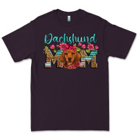 Plum dachshund mom Premium Tee - Artiststas
