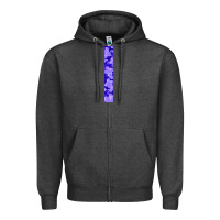 Charcoal Heather Halloween Key Fob Zipper Hoodie - BundleAndBundleShop