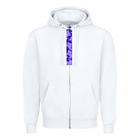 White Halloween Key Fob Zipper Hoodie - BundleAndBundleShop