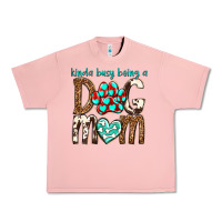 Salmon kinda busy being a dog mom Urban Heavy Tee - texasbilliewilder