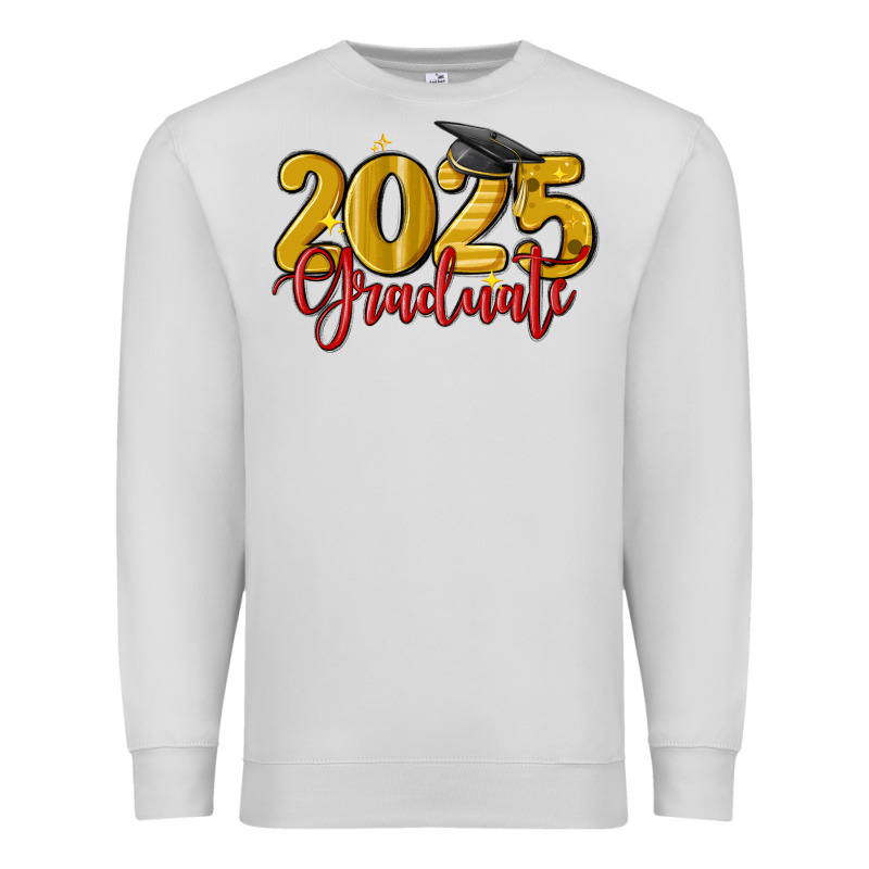 2025 Graduate Premium Sweatshirt by MaliasSmallBusiness | Teevron