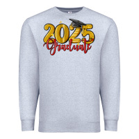 Heather Grey 2025 graduate Premium Sweatshirt - MaliasSmallBusiness