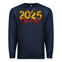 Navy 2025 graduate Premium Sweatshirt - MaliasSmallBusiness