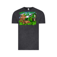 Vintage Black happy st. patrick's day cattle and calfs Vintage Tee - RanaPortraitStore