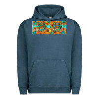 Pigment Midnight Navy Cutest pumpkin in the patch Urban Hoodie - Artiststas