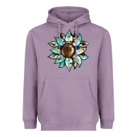 Lavender sunflower Heavyweight Hoodie - BarkalooDesign