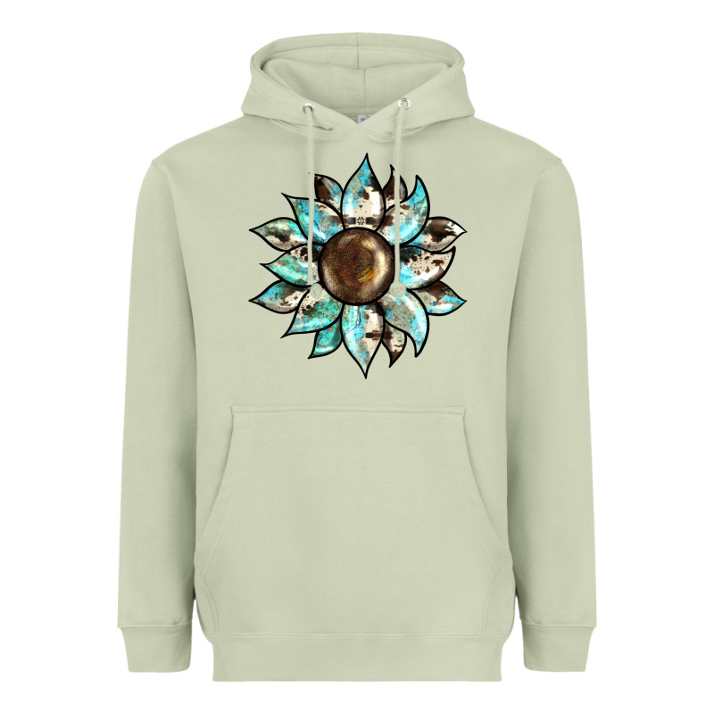 Sunflower Heavyweight Hoodie by BarkalooDesign | Teevron