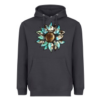 Smoke sunflower Heavyweight Hoodie - BarkalooDesign