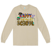 Mushroom happy last day of school Long Sleeve Tee - CowhideDigitalArt