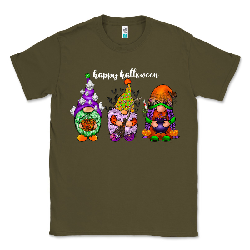 Happy Halloween Gnomes White Classic Tee by RacoonDesign | Teevron