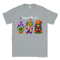 Heather Grey happy halloween gnomes white Classic Tee - RacoonDesign