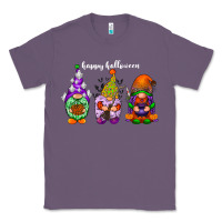 Lavender happy halloween gnomes white Classic Tee - RacoonDesign