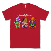 Red happy halloween gnomes white Classic Tee - RacoonDesign