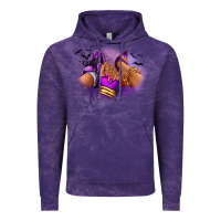 Cloud Purple Halloween sneaker and heel afro woman Vintage Hoodie - RanaPortraitStore
