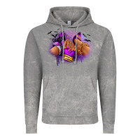 Cloud Rock Halloween sneaker and heel afro woman Vintage Hoodie - RanaPortraitStore