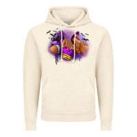 Vintage Artic Halloween sneaker and heel afro woman Vintage Hoodie - RanaPortraitStore