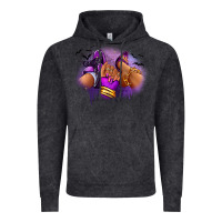 Vintage Black Halloween sneaker and heel afro woman Vintage Hoodie - RanaPortraitStore