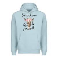 Blue Mist Do No Harm But Take No Bull Premium Hoodie - Bettercallsaul