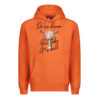 Carrot Do No Harm But Take No Bull Premium Hoodie - Bettercallsaul
