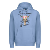 Colony Blue Do No Harm But Take No Bull Premium Hoodie - Bettercallsaul