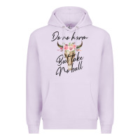 Lilac Do No Harm But Take No Bull Premium Hoodie - Bettercallsaul