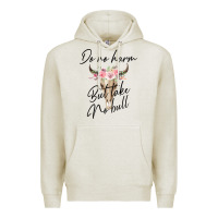 Oatmeal Heather Do No Harm But Take No Bull Premium Hoodie - Bettercallsaul