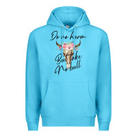 Ocean Blue Do No Harm But Take No Bull Premium Hoodie - Bettercallsaul