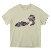 Mossy mexican free tailed bat Heavy Core Tee - LillyAllenDesigns