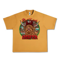 Peanut Butter Highland Heifer Christmas Urban Heavy Tee - RanaPortraitStore