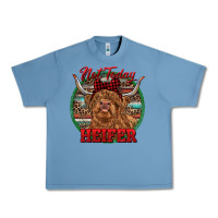Highland Heifer Christmas Urban Heavy Tee | Teevron