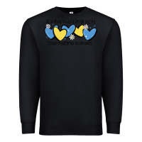 Black it's okay to be little extra down syndrome awarene Premium Sweatshirt - MaliasSmallBusiness