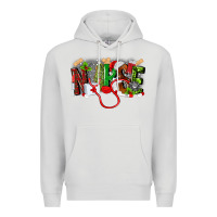 Dove Grey nurse christmas Premium Hoodie - MaliasSmallBusiness