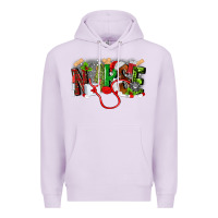 Lilac nurse christmas Premium Hoodie - MaliasSmallBusiness