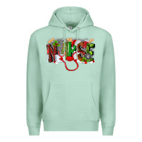 Seafoam nurse christmas Premium Hoodie - MaliasSmallBusiness