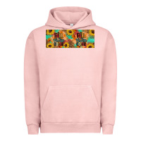 Pigment Salmon Fall is my favorite color Urban Hoodie - Artiststas