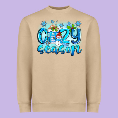 Cozy Season Winter Heavyweight Sweatshirt Designed By Zillion Design Studio