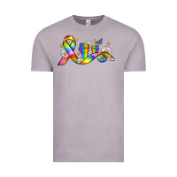 Vintage Zinc pride ribbon Vintage Tee - Zillion Design Studio