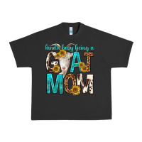 Pigment Black kinda busy being a goat mom Urban Heavy Tee - texasbilliewilder