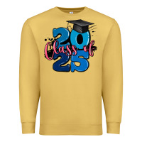 Antique Gold class of 2025 Premium Sweatshirt - MaliasSmallBusiness