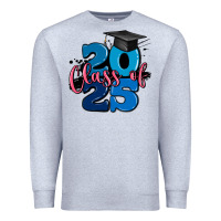 Heather Grey class of 2025 Premium Sweatshirt - MaliasSmallBusiness