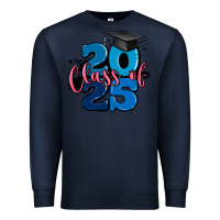 Navy class of 2025 Premium Sweatshirt - MaliasSmallBusiness