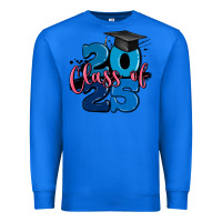 True Royal class of 2025 Premium Sweatshirt - MaliasSmallBusiness