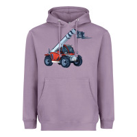 Lavender Telehandler Heavyweight Hoodie - LillyAllenDesigns
