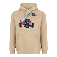 Mushroom Telehandler Heavyweight Hoodie - LillyAllenDesigns
