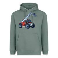 Sage Telehandler Heavyweight Hoodie - LillyAllenDesigns