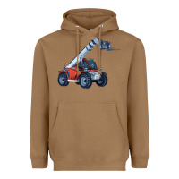 Toasted Coconut Telehandler Heavyweight Hoodie - LillyAllenDesigns