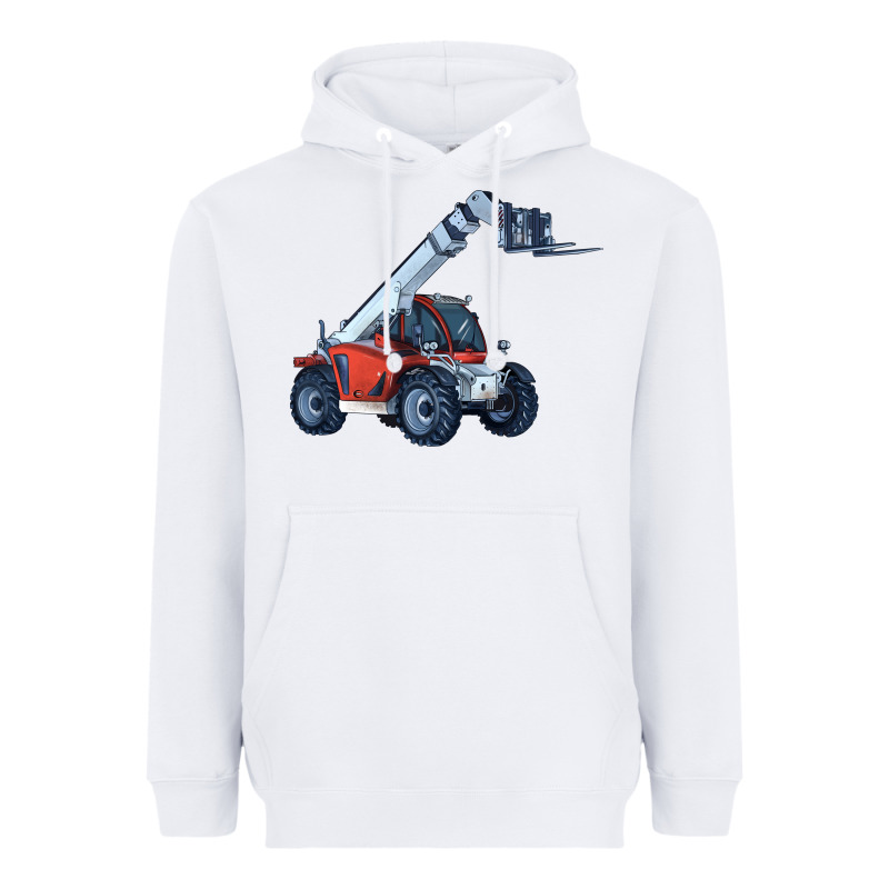 Telehandler Heavyweight Hoodie by LillyAllenDesigns | Teevron