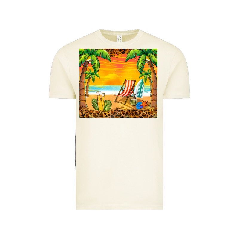 Sunset Beach Vintage Tee by BarkalooDesign | Teevron